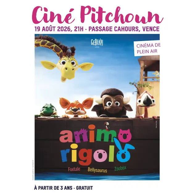 Ciné Pitchoun : « Animo rigolo »_Vence