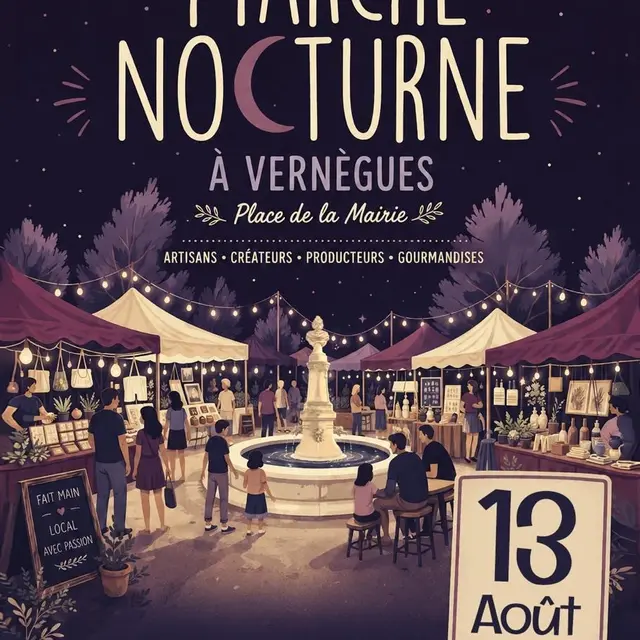 Marché nocturne à Vernègues_Vernègues