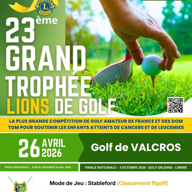 23ème Grand Trophée Lions de Golf