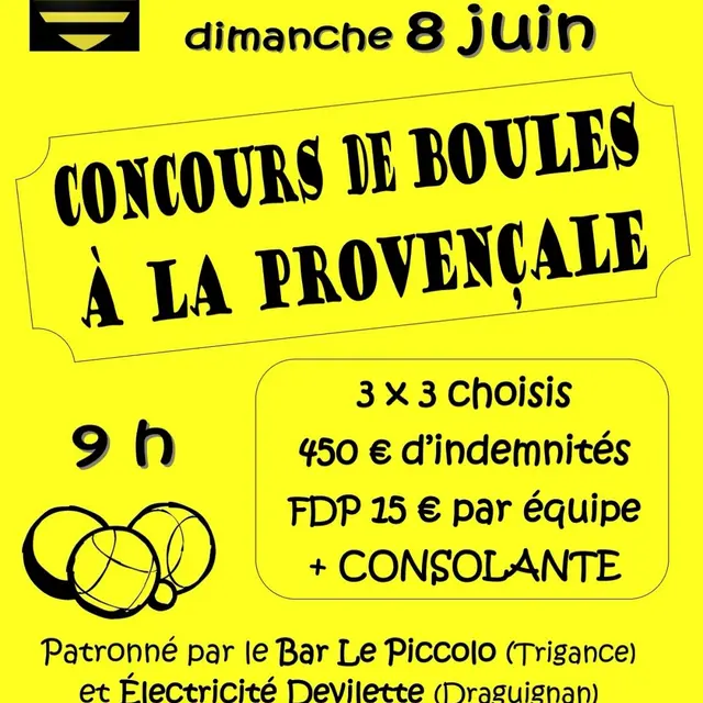 Concours de boules à la Provençale_Trigance