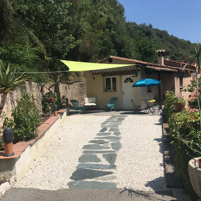 terrasse privative vue mer