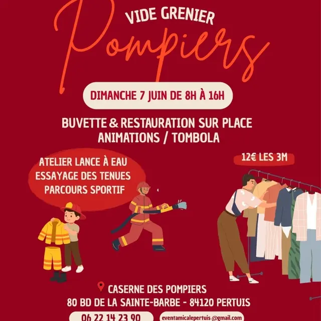 Vide grenier Pompiers_Pertuis