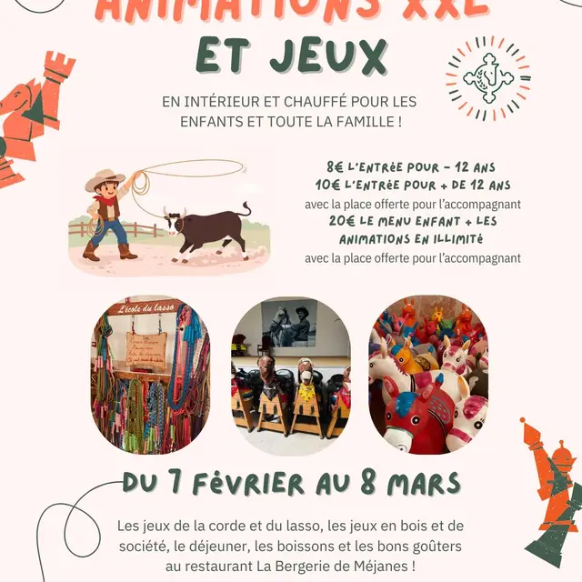 Animations et jeux au Domaine de Méjanes en Camargue_Arles