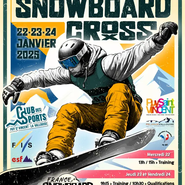 Coupe d'Europe de snowboard_Puy-Saint-Vincent