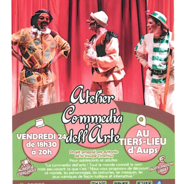 Atelier Commedia dell'Arte_Aups