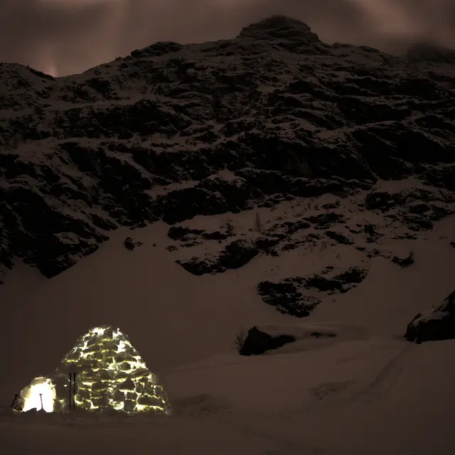 Nuit en igloo avec Altimood