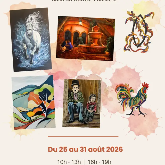 Exposition Estiv'Arts_Seillans