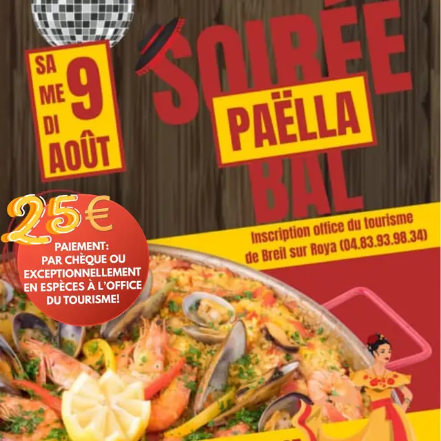 Soirée Paëlla_Breil-sur-Roya