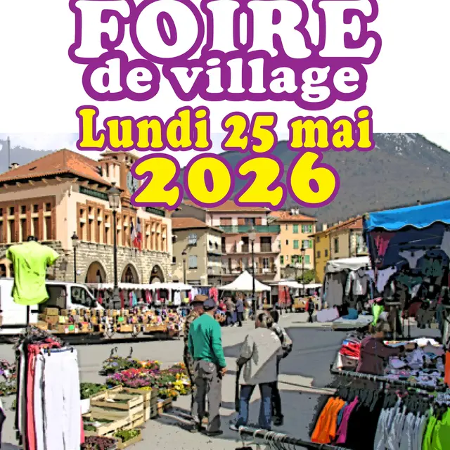 Foire du Village : 25 Mai_Roquebillière