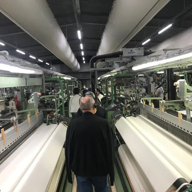 Visite d'entreprise textile