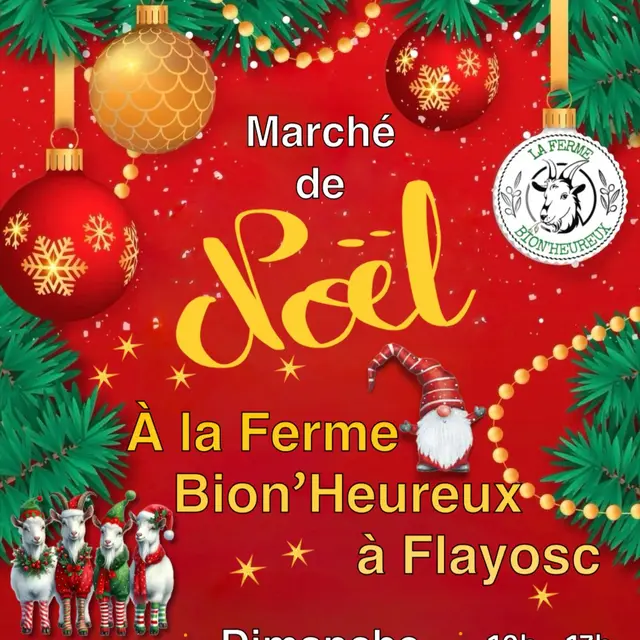 Marché de Noël à la ferme Bion'Heureux_Flayosc