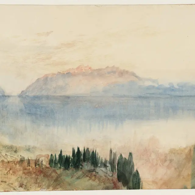 Le Léman sous le pinceau de Turner