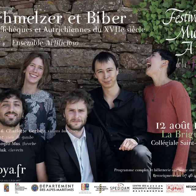 Concert de musique baroque, Festival de Musique ancienne de la Roya_La Brigue