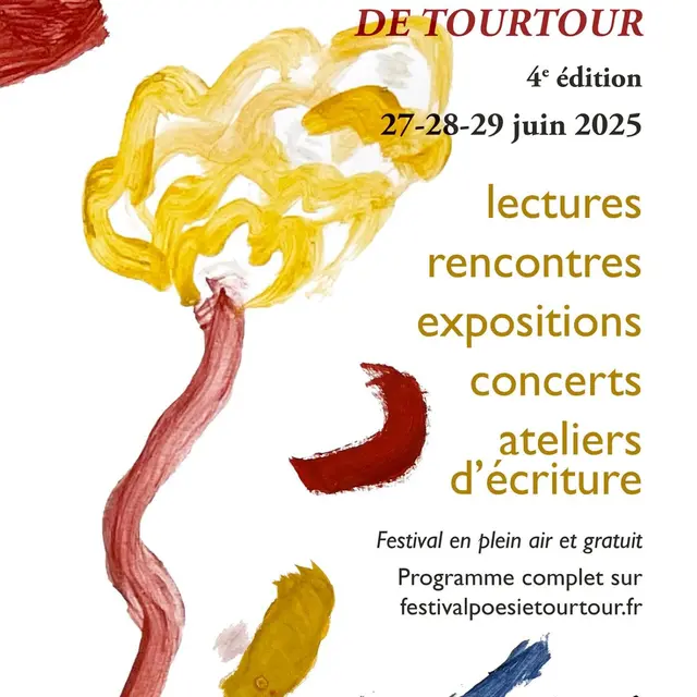 3e Festival de Poésie de Tourtour