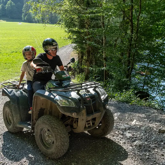 randonnee quad famille
