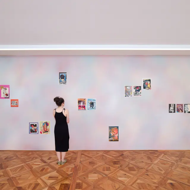 Chambre à deux lits, une exposition d'Hippolyte Hentgen
