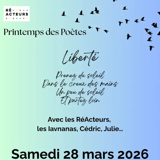 Affiche du spectacle « Liberté »