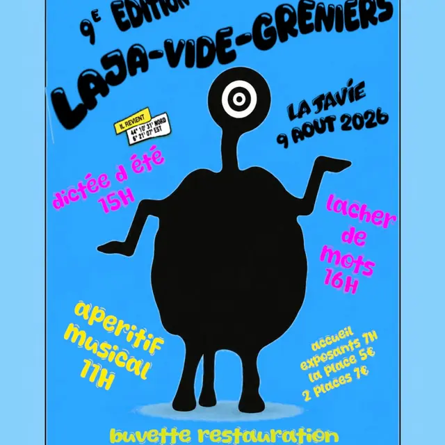 9e édition de Laja-Vide-Greniers_La Javie