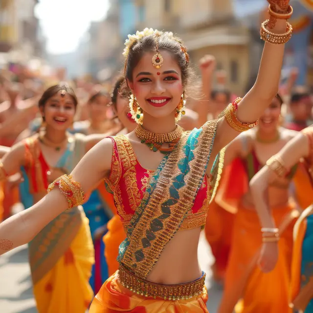 Apprendre la danse Bollywood à St Michel de Chaillol