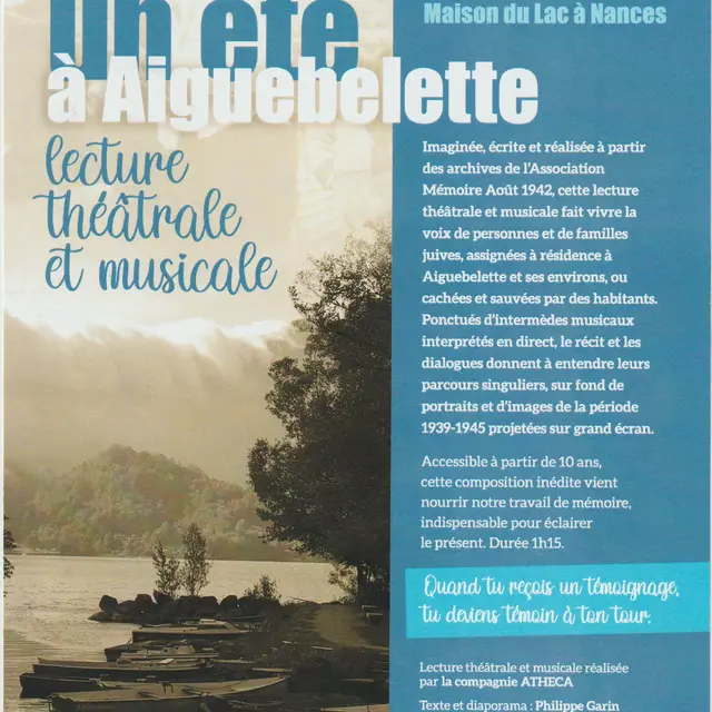 lecture théâtrale
