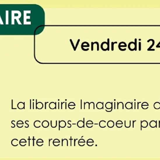 Animation : Rentrée littéraire_Saint-Jorioz
