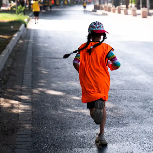 Course enfant de l'Échappée Belle_Val-d'Arc