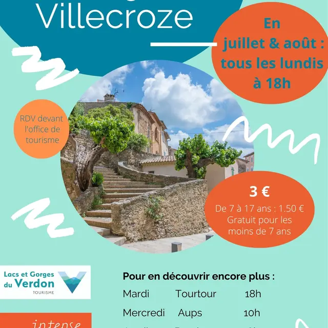 Visite guidée du village de Villecroze_Villecroze