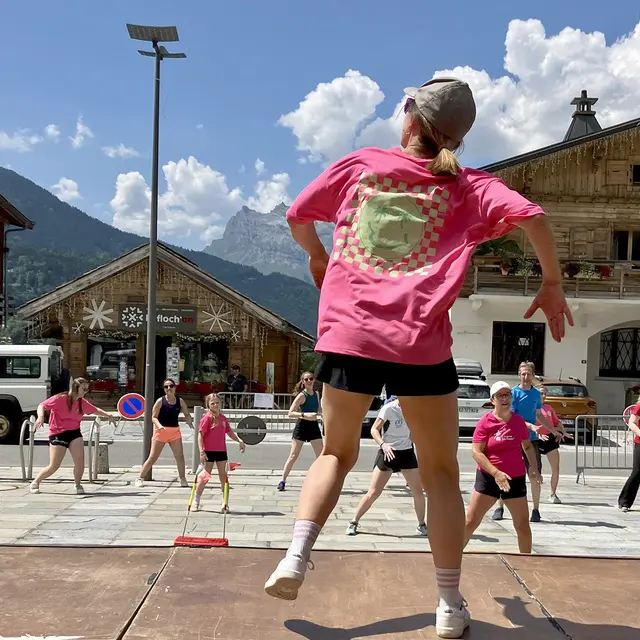 Cours de zumba_Les Houches