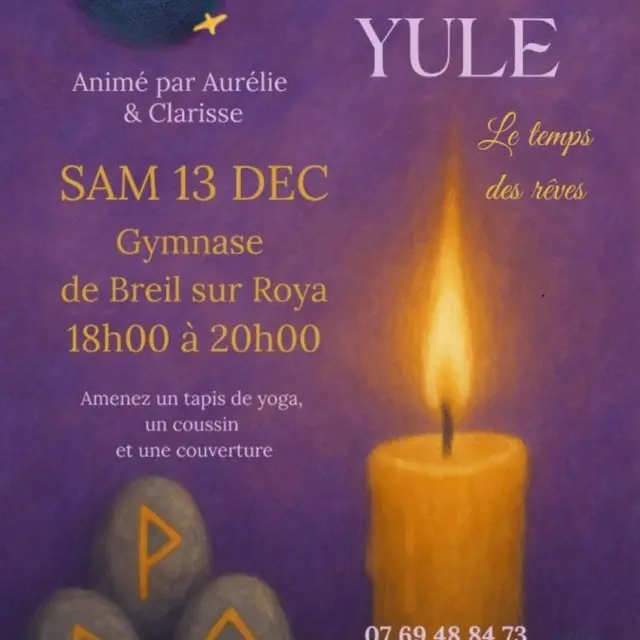 Atelier Cycles et harmonie : Yule_Breil-sur-Roya