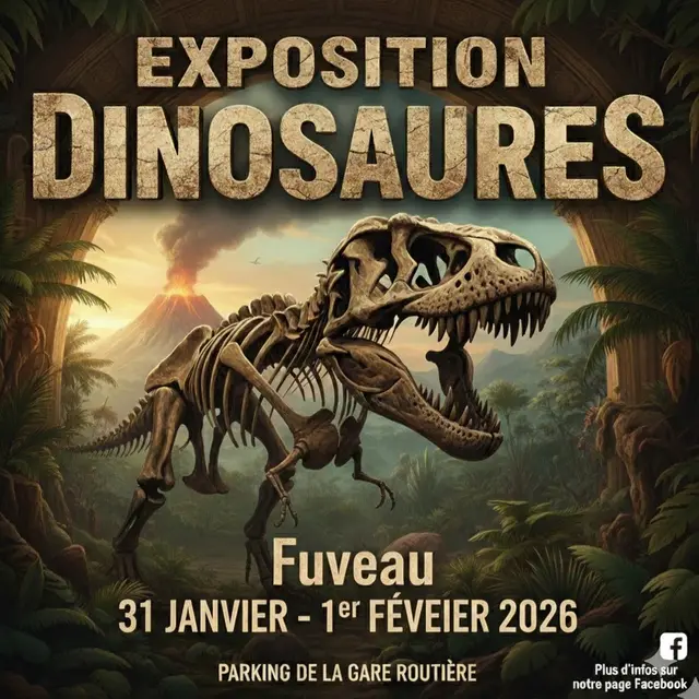 Exposition dinosaures_Fuveau