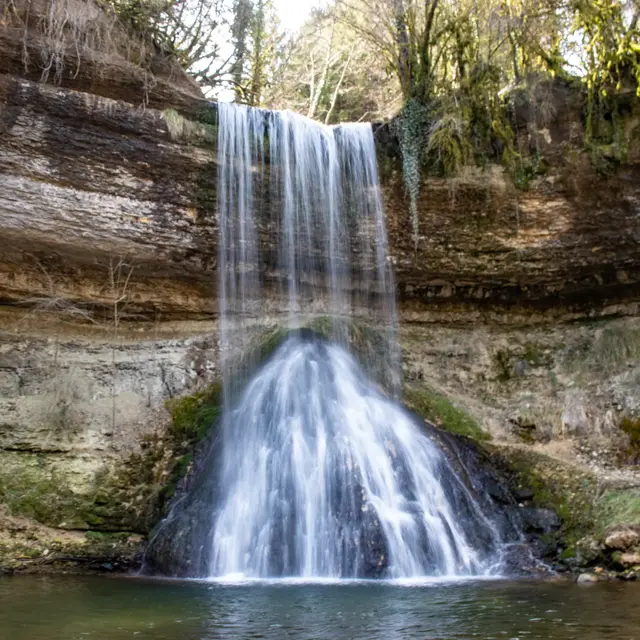 cascade de la Combe Dortan