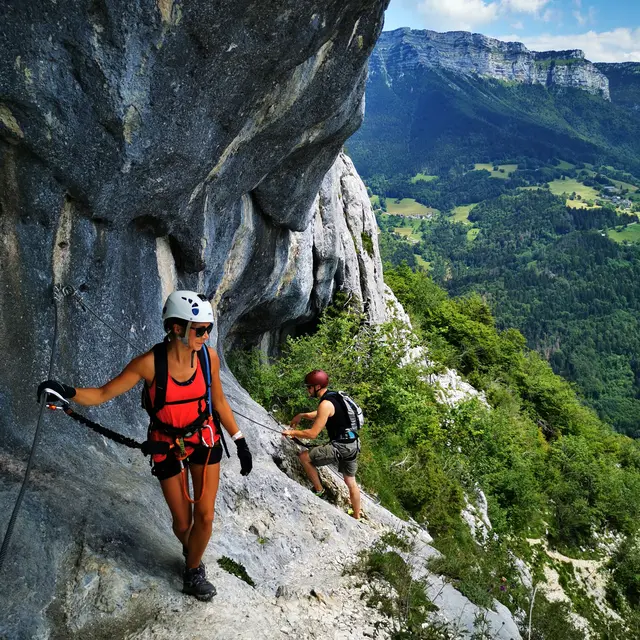 Via Ferrata de Roche Veyrand - St Pierre d'Entremont
