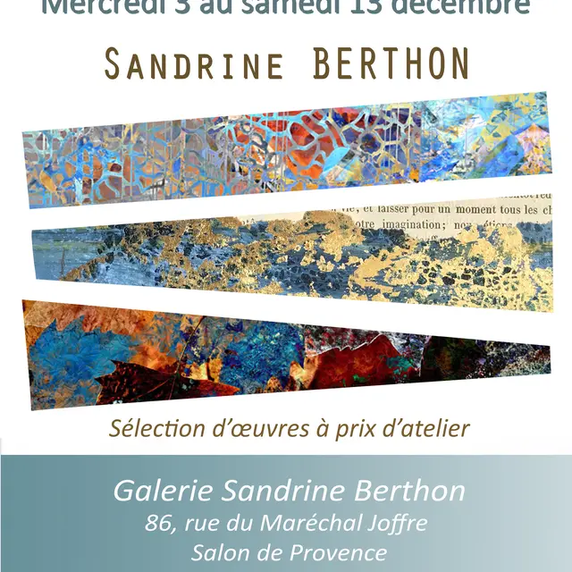 Vide Atelier - Galerie Sandrine Berthon_Salon-de-Provence