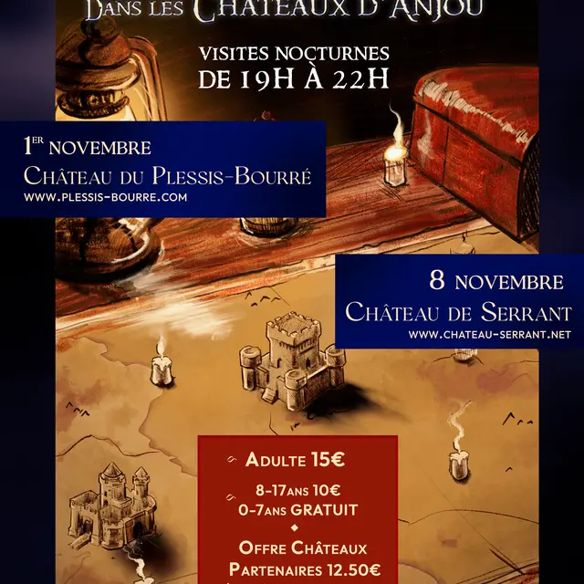Ronde de nuit au Château du Plessis-Bourré_Écuillé