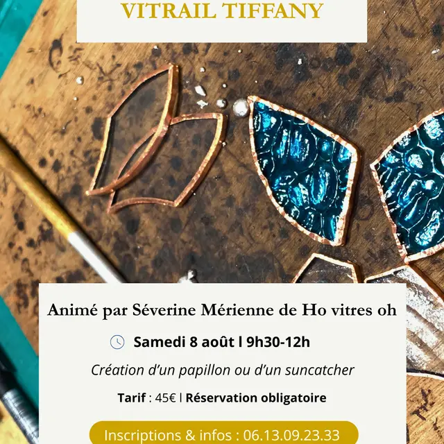Atelier découverte : Vitrail Tiffany_Draguignan