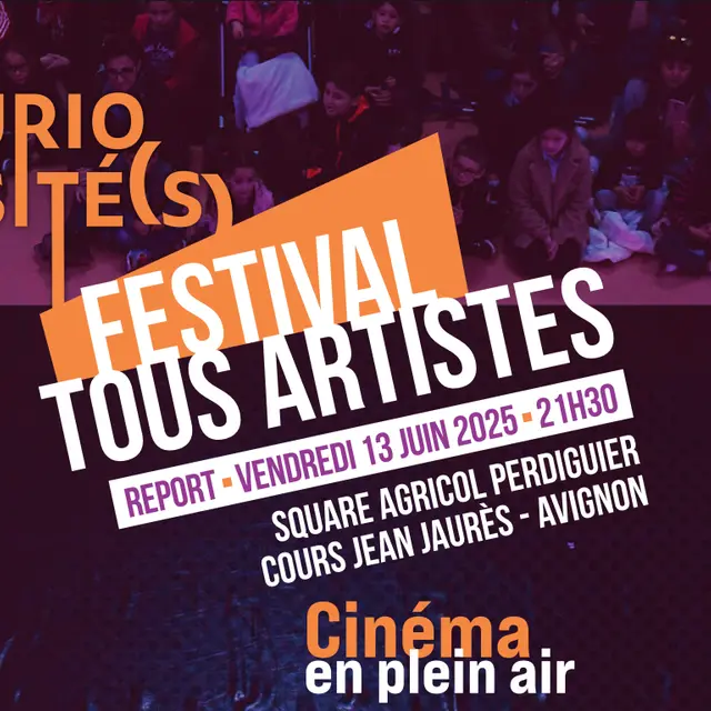 Festival Tous artistes - Cinéma en plein air_Avignon