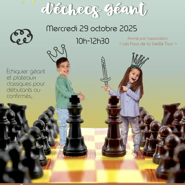Jeux d'échecs géant_Saint-Tropez