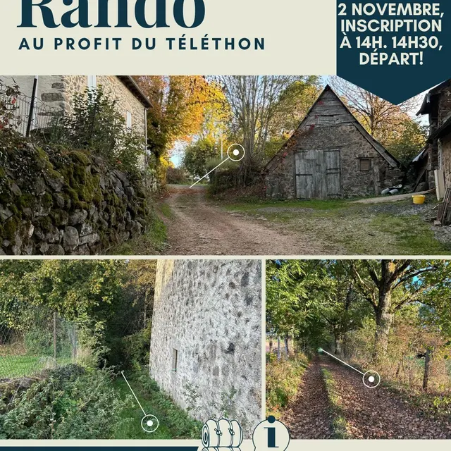 Randonnée au profit du Téléthon