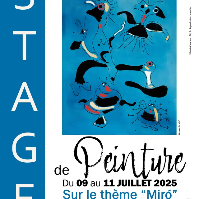 Stage de peinture adultes et enfants_Cavalaire-sur-Mer