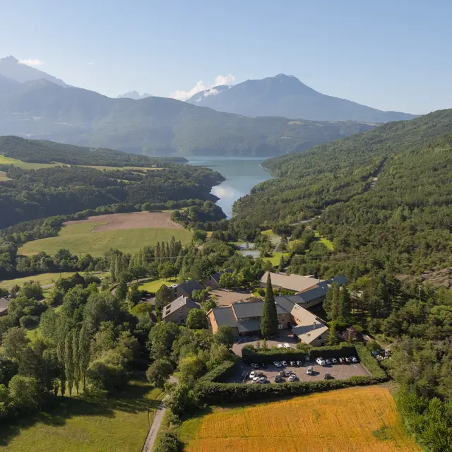 Vue aérienne les Horizons du lac - Club *** Vacances Bleues les Horizons du lac