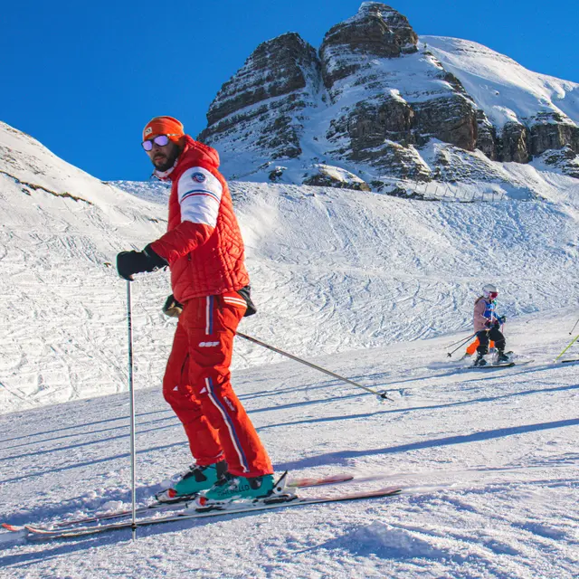 Découverte du domaine skiable avec l'ESF_Flaine