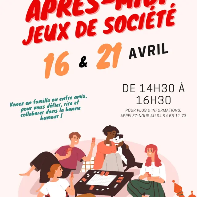 Après-midi jeux de société_La Croix-Valmer