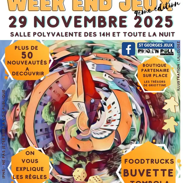 EVE_Week-end Jeux de Société - 9ème édition_Saint-Georges-Lagricol