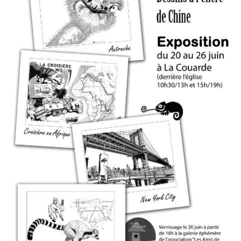 Exposition  de Philippe ROLAND_La Couarde-sur-Mer