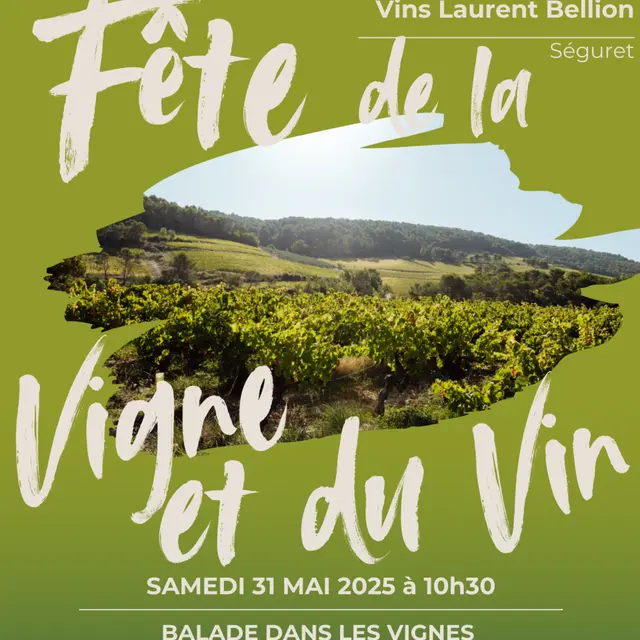 Fête de la vigne et du vin - Vins Laurent Bellion_Séguret