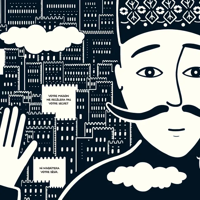 Inauguration de l'exposition │ Le Prophète de Khalil Gibran, par Zeina Abirached_Chambéry