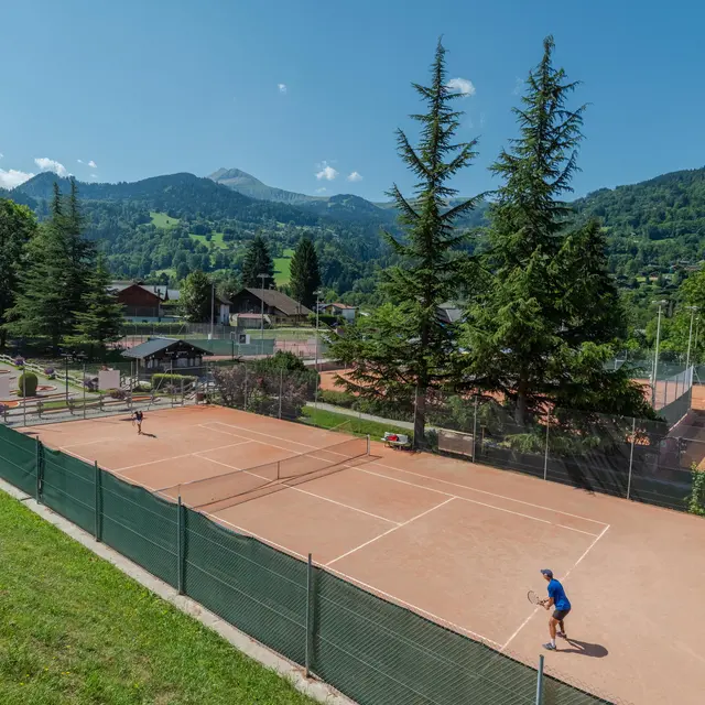 Tennis du sporting club_Saint-Gervais-les-Bains
