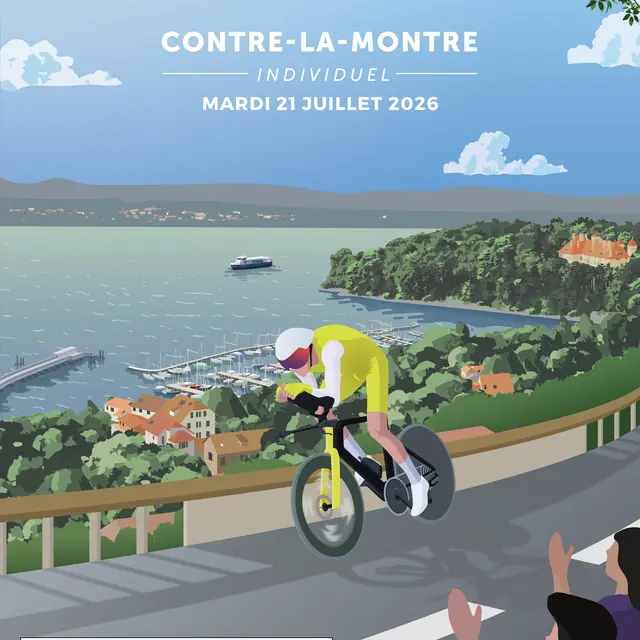 Tour de France 2026 - Ville arrivée_Thonon-les-Bains