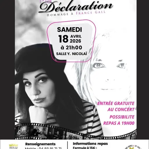 Ma Déclaration  hommage à France Gall_Peille