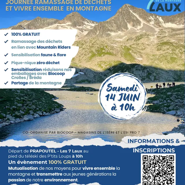 Journée Montagne Propre_Les Sept Laux Prapoutel